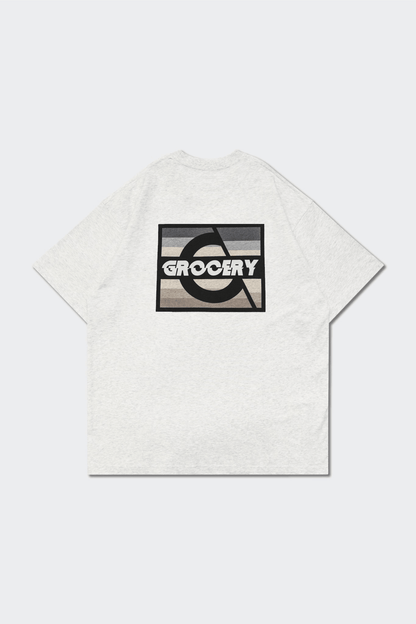GROCERY 3M G - LOGO TEE/ GREY - GROGROCERY