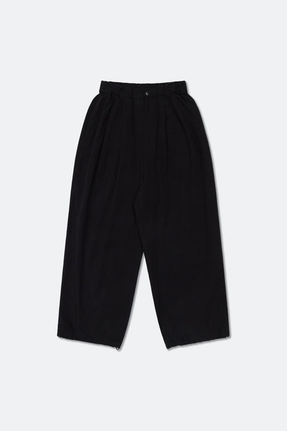 GROCERY BALLOON FIT WIDE PANTS/ BLACK - GROGROCERY