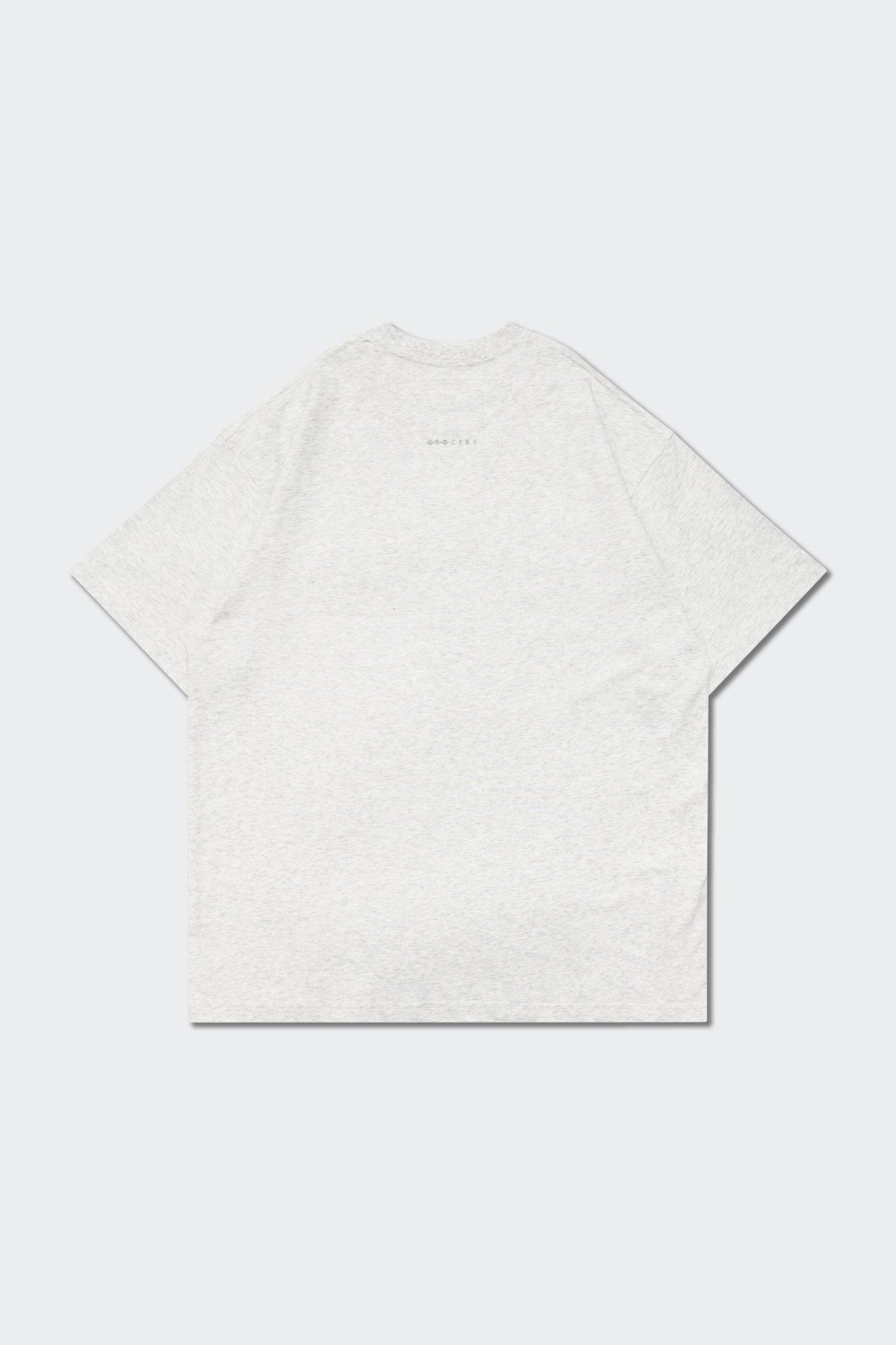 GROCERY BASIC BOXY TEE/ HEATHER GREY - GROGROCERY