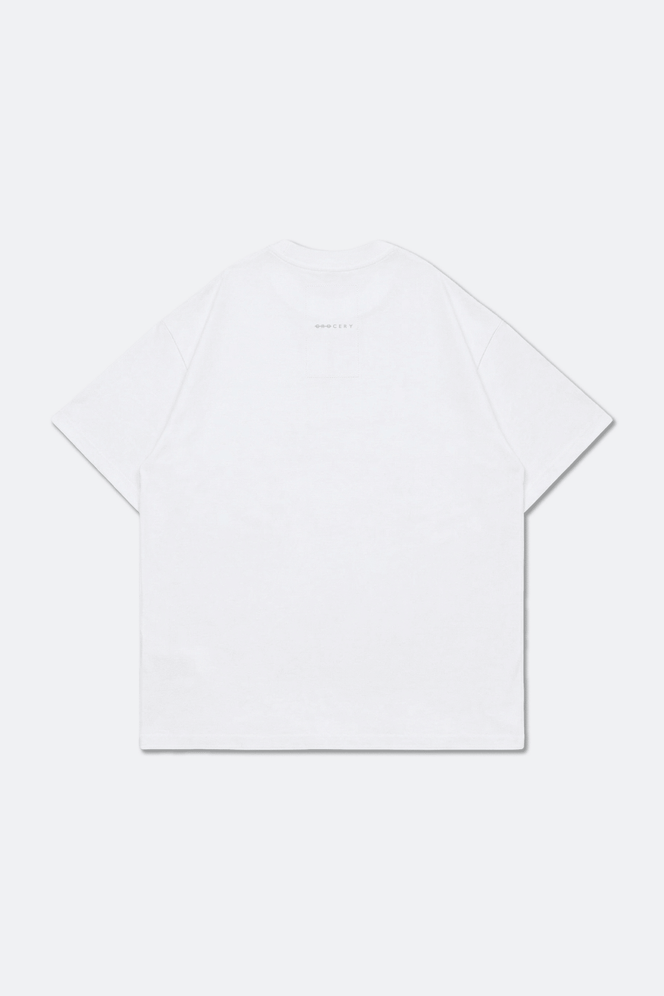 GROCERY BASIC BOXY TEE/ WHITE - GROGROCERY