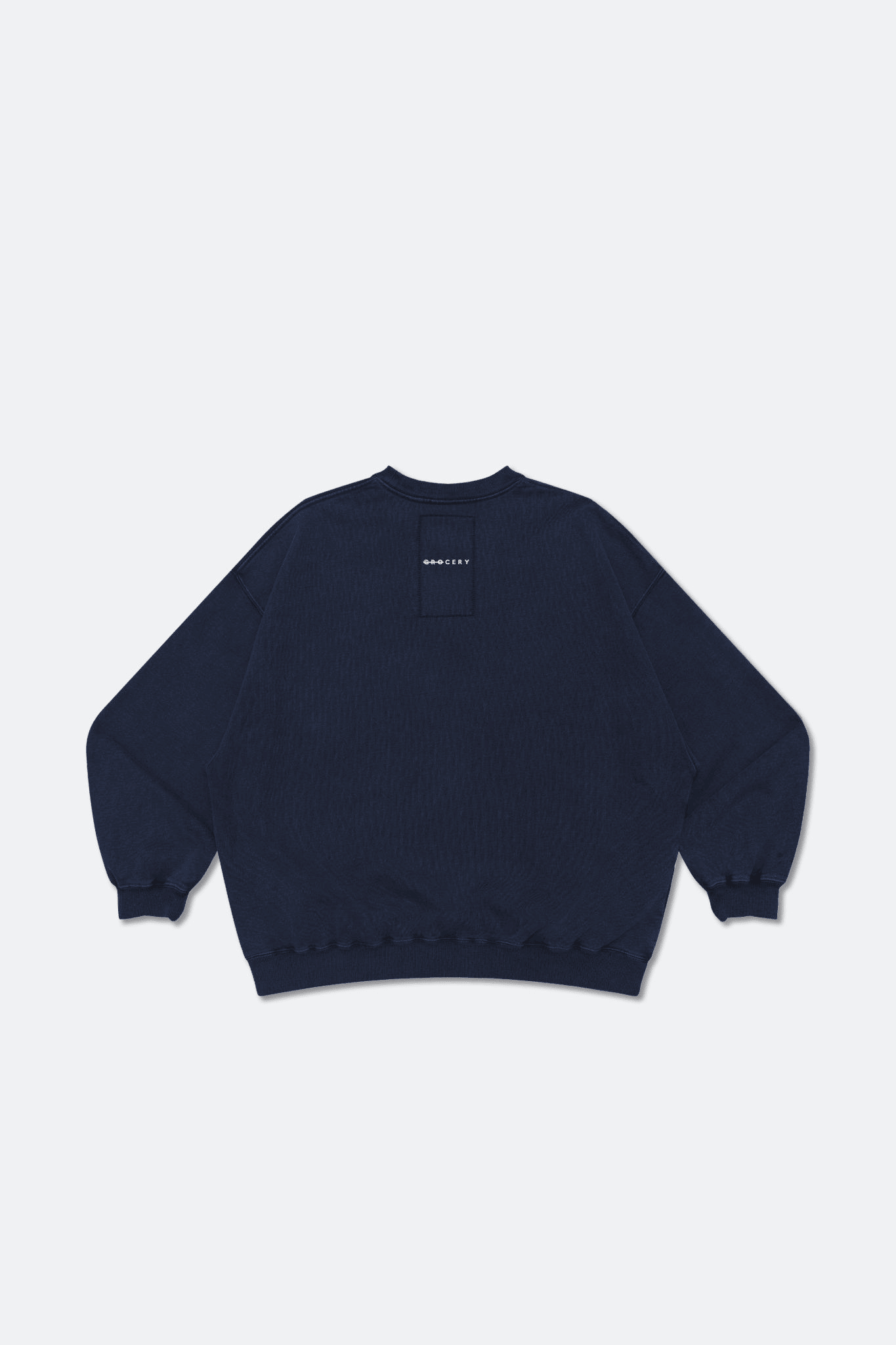 GROCERY BASIC CREWNECK SWEATER/ NAVY - GROGROCERY