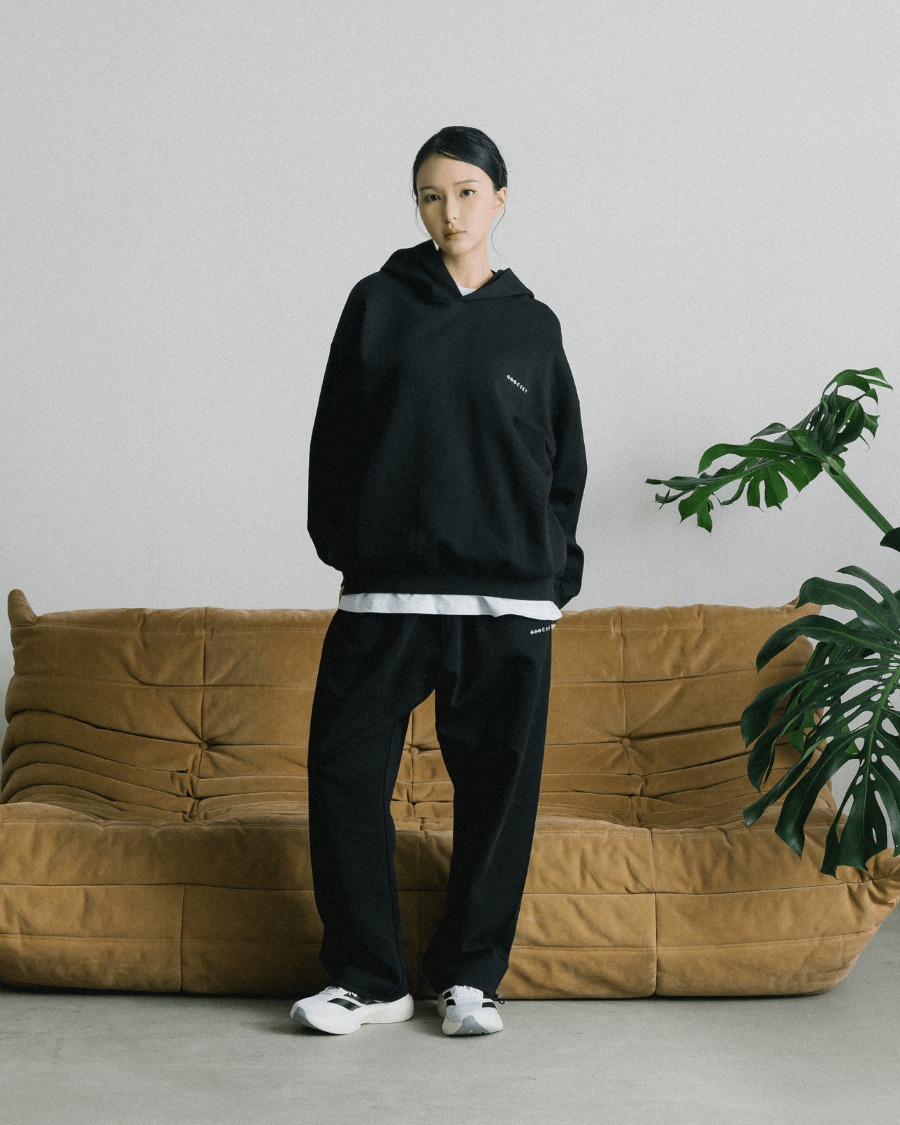 GROCERY BASIC HOODIE/ BLACK - GROGROCERY