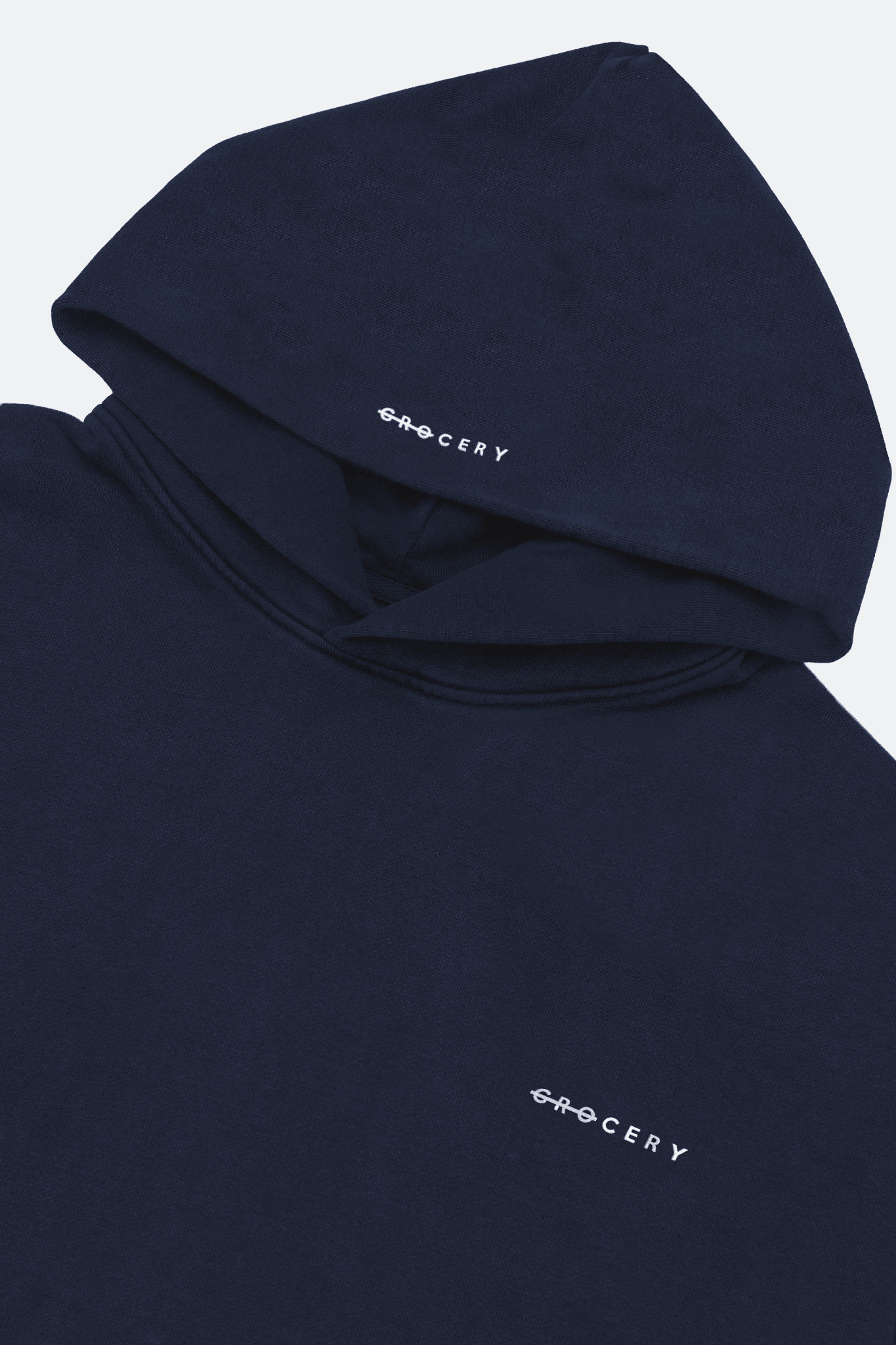 GROCERY BASIC HOODIE/ NAVY - GROGROCERY