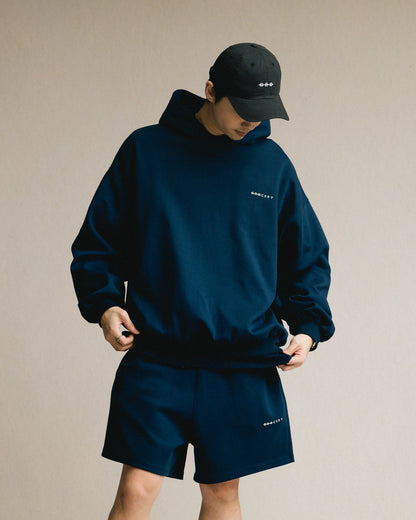 GROCERY BASIC HOODIE/ NAVY - GROGROCERY