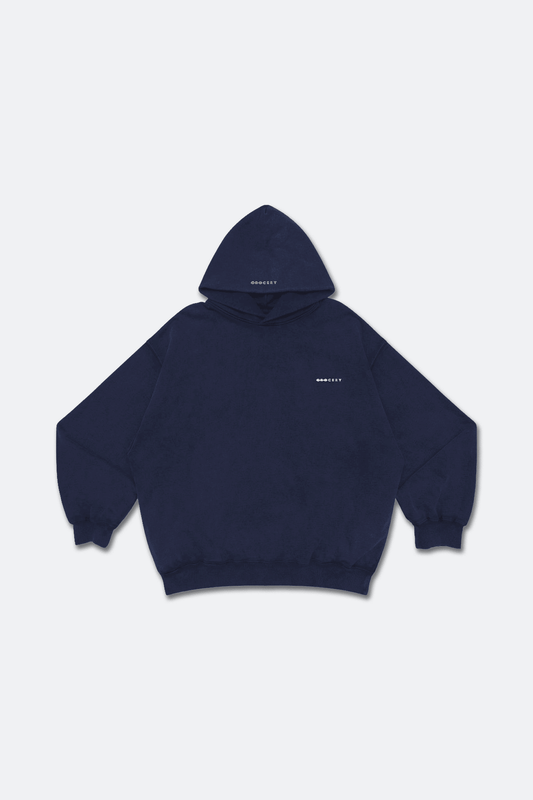 GROCERY BASIC HOODIE/ NAVY - GROGROCERY