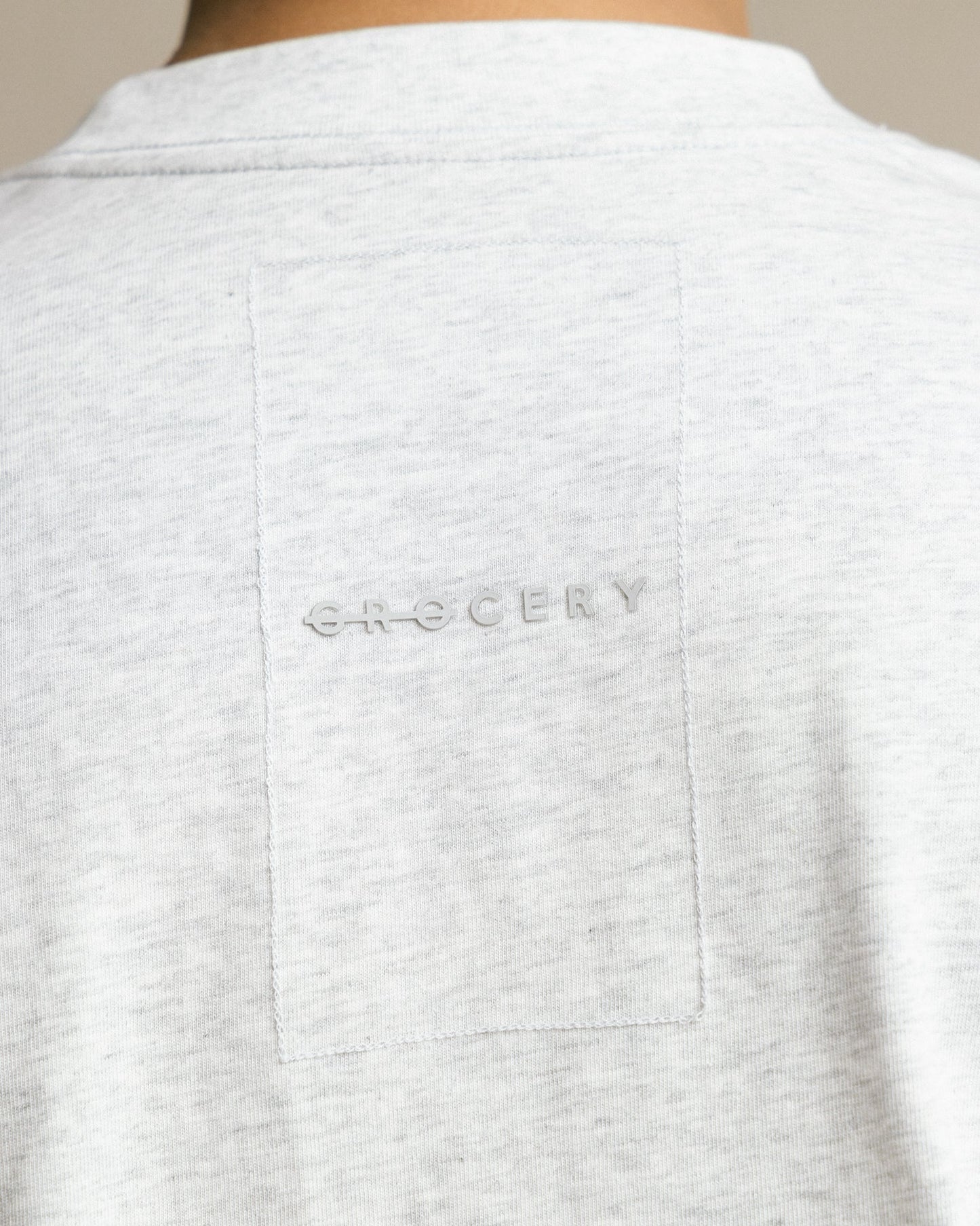 GROCERY BASIC LONG TOP/ HEATHER GREY - GROGROCERY