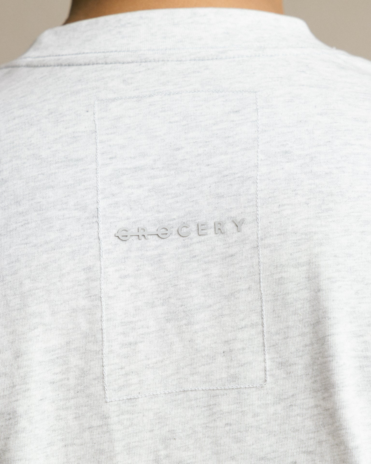 GROCERY BASIC LONG TOP/ HEATHER GREY - GROGROCERY