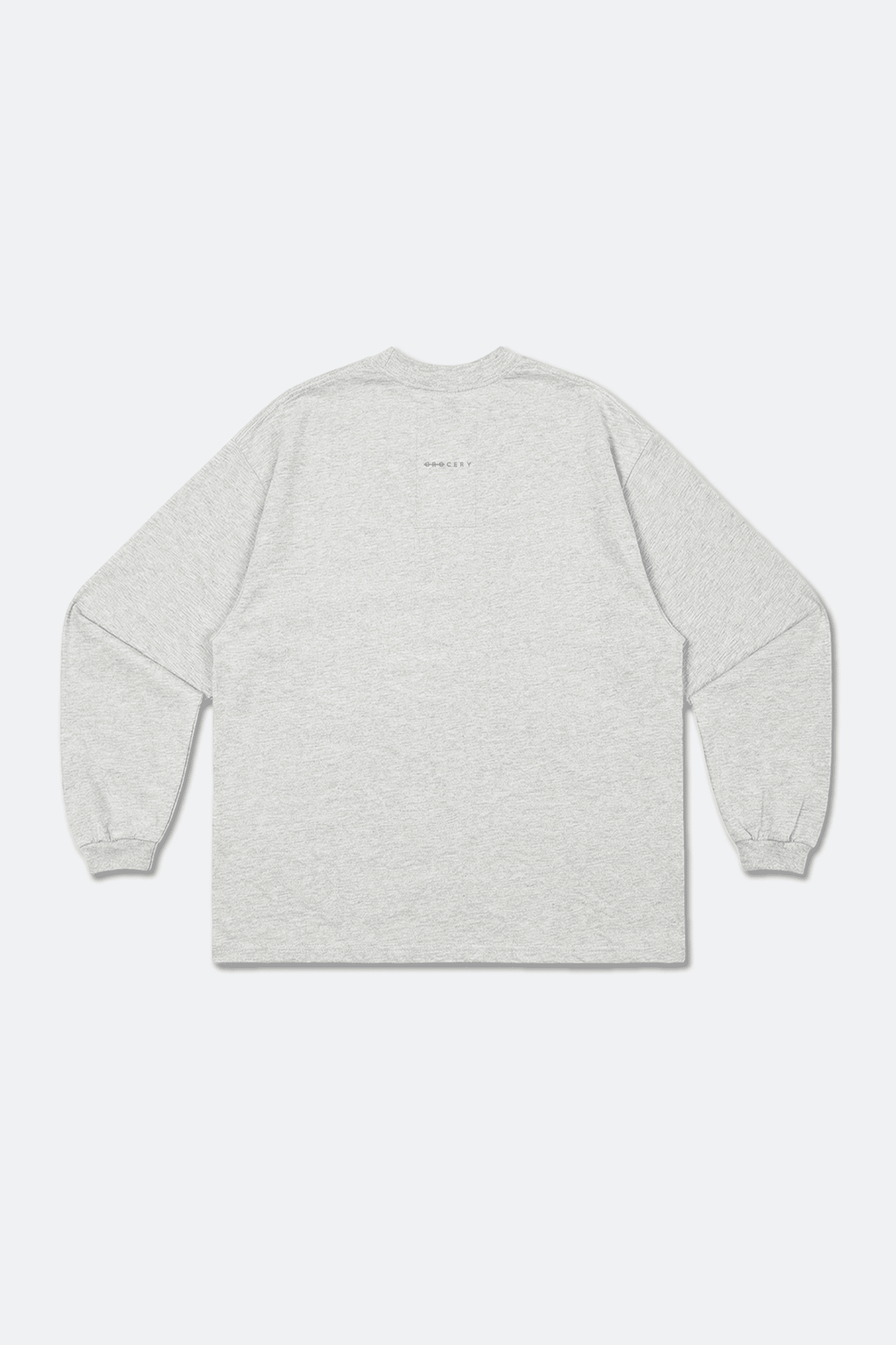 GROCERY BASIC LONG TOP/ HEATHER GREY - GROGROCERY