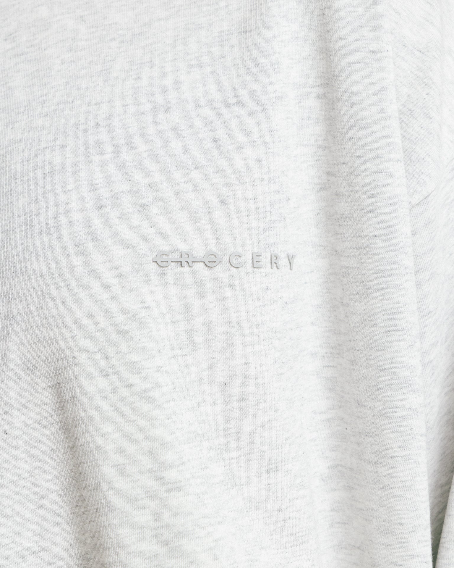 GROCERY BASIC LONG TOP/ HEATHER GREY - GROGROCERY