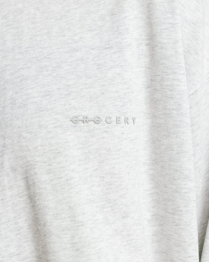 GROCERY BASIC LONG TOP/ HEATHER GREY - GROGROCERY