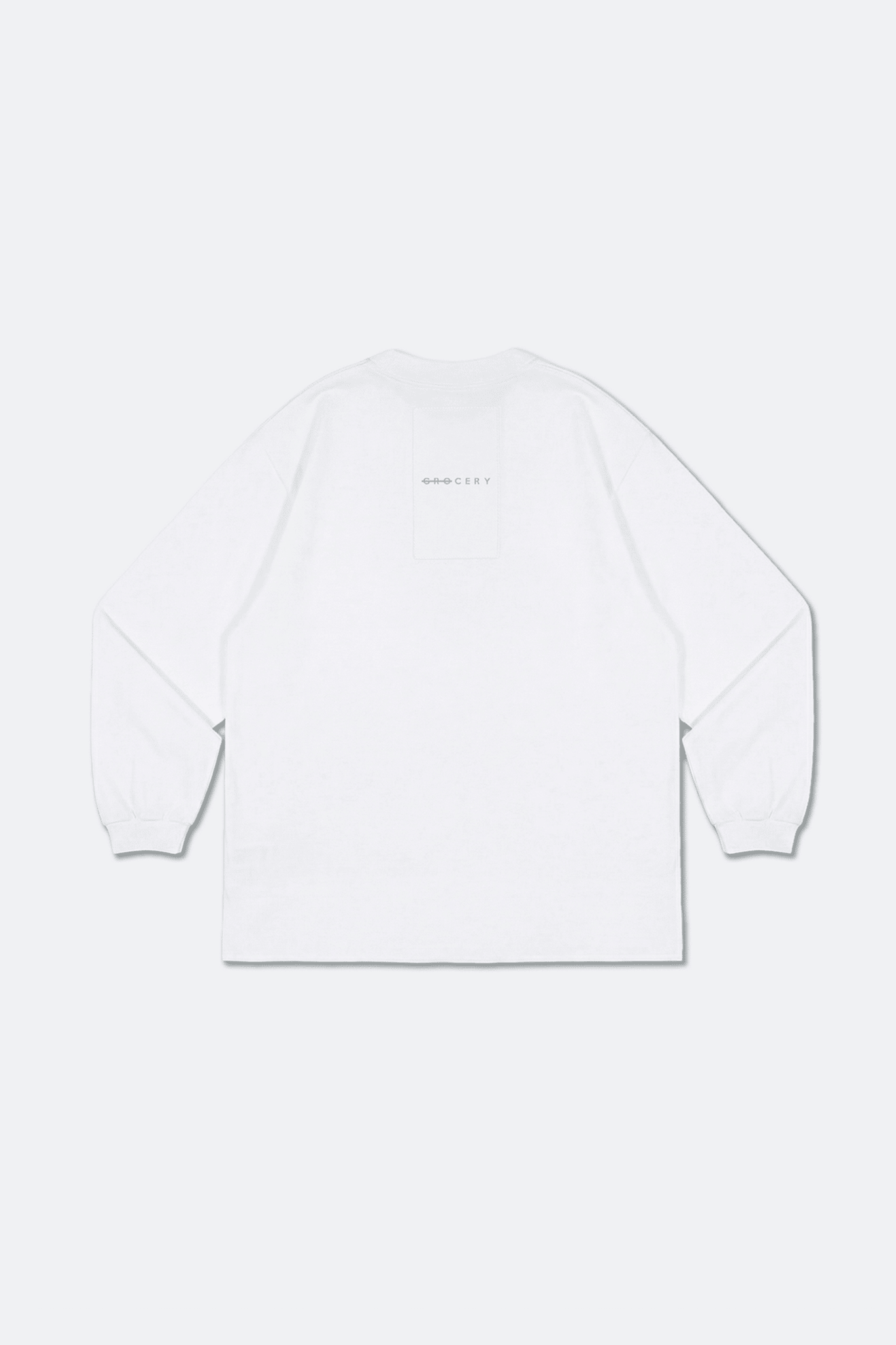 GROCERY BASIC LONG TOP/ WHITE - GROGROCERY