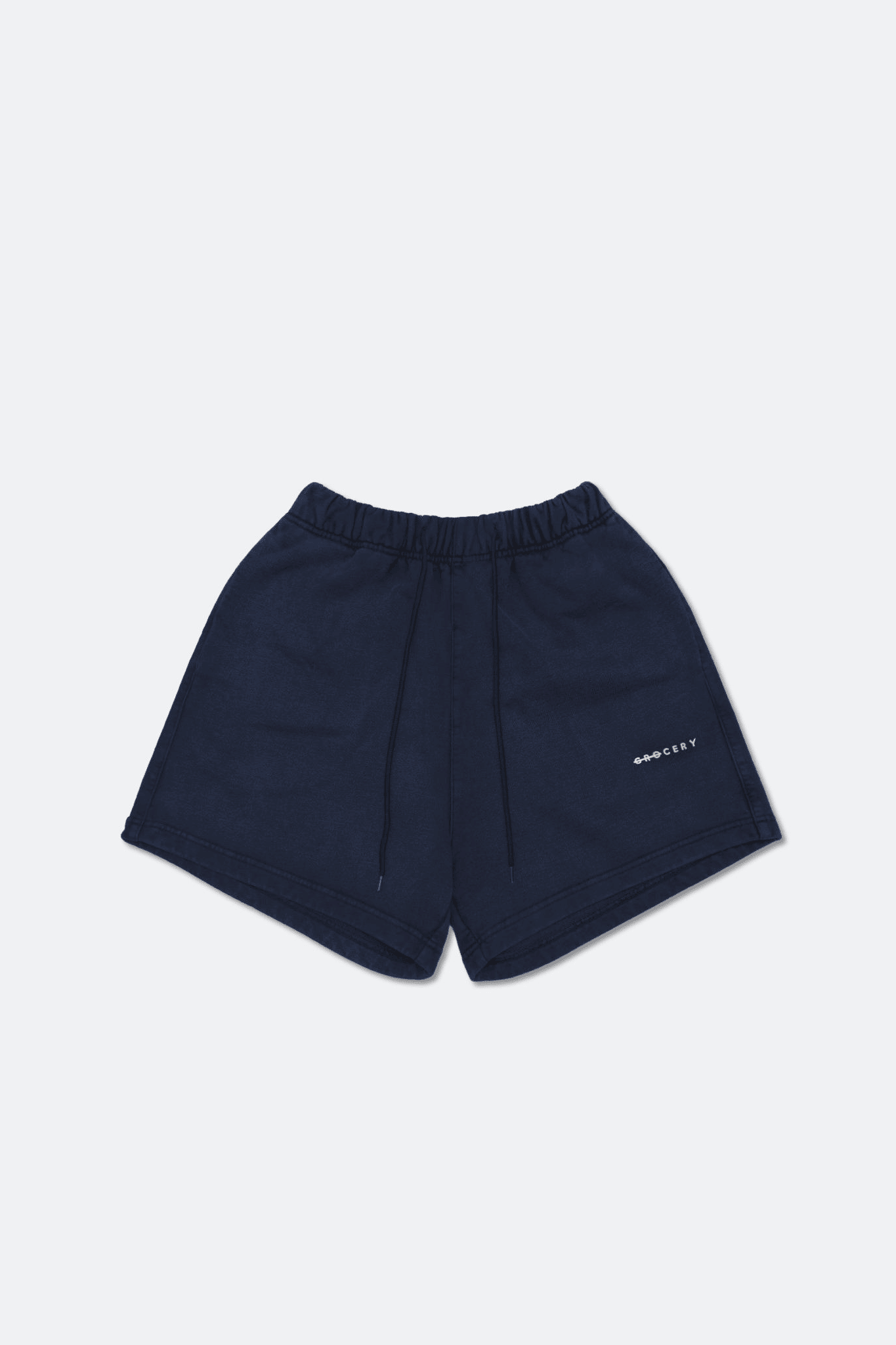 GROCERY BASIC SWEAT SHORTS/ NAVY - GROGROCERY