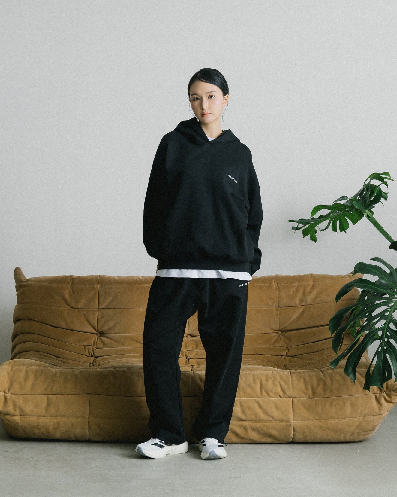GROCERY BASIC SWEATPANTS/ BLACK - GROGROCERY