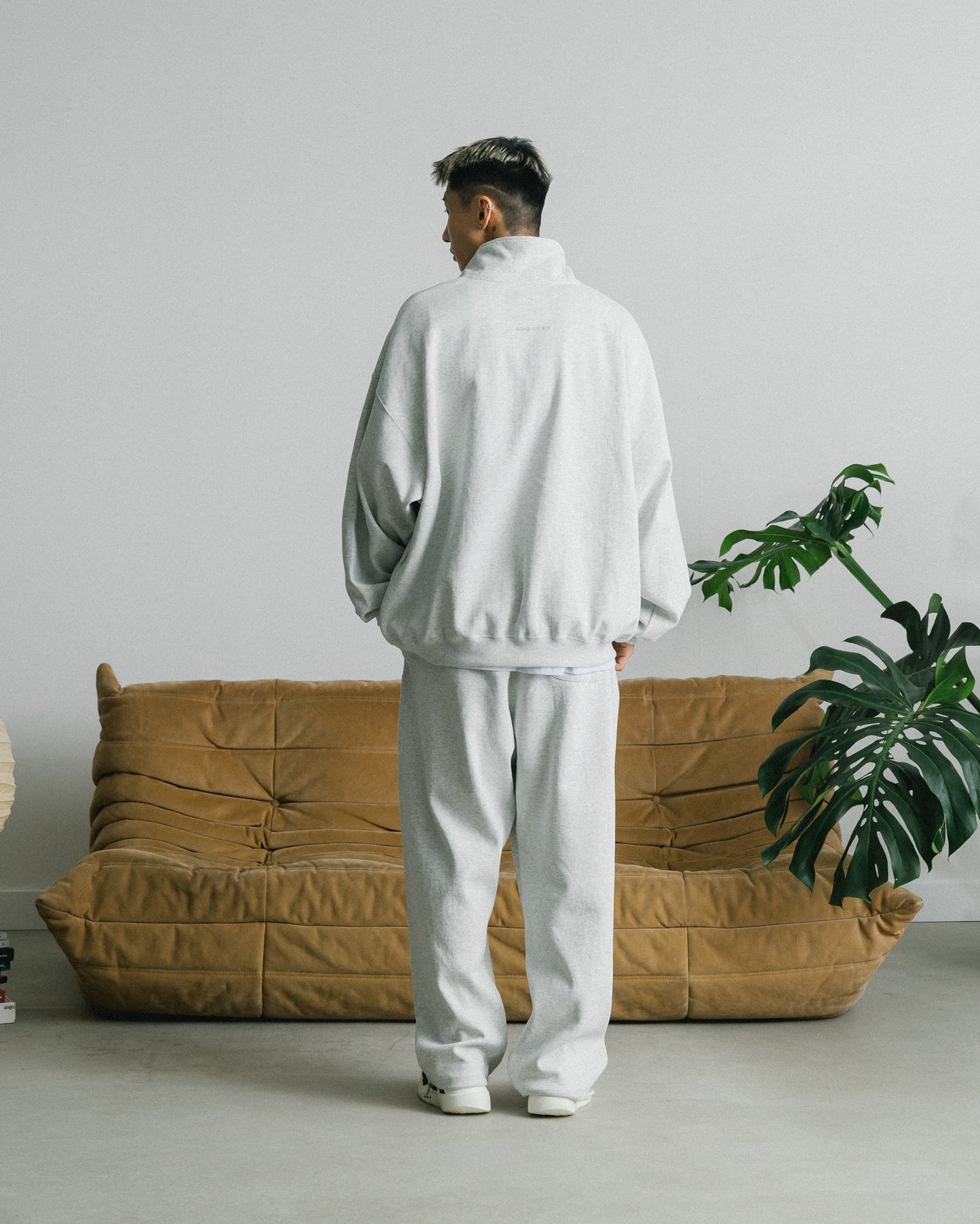 GROCERY BASIC SWEATPANTS/ HEATHER GREY - GROGROCERY