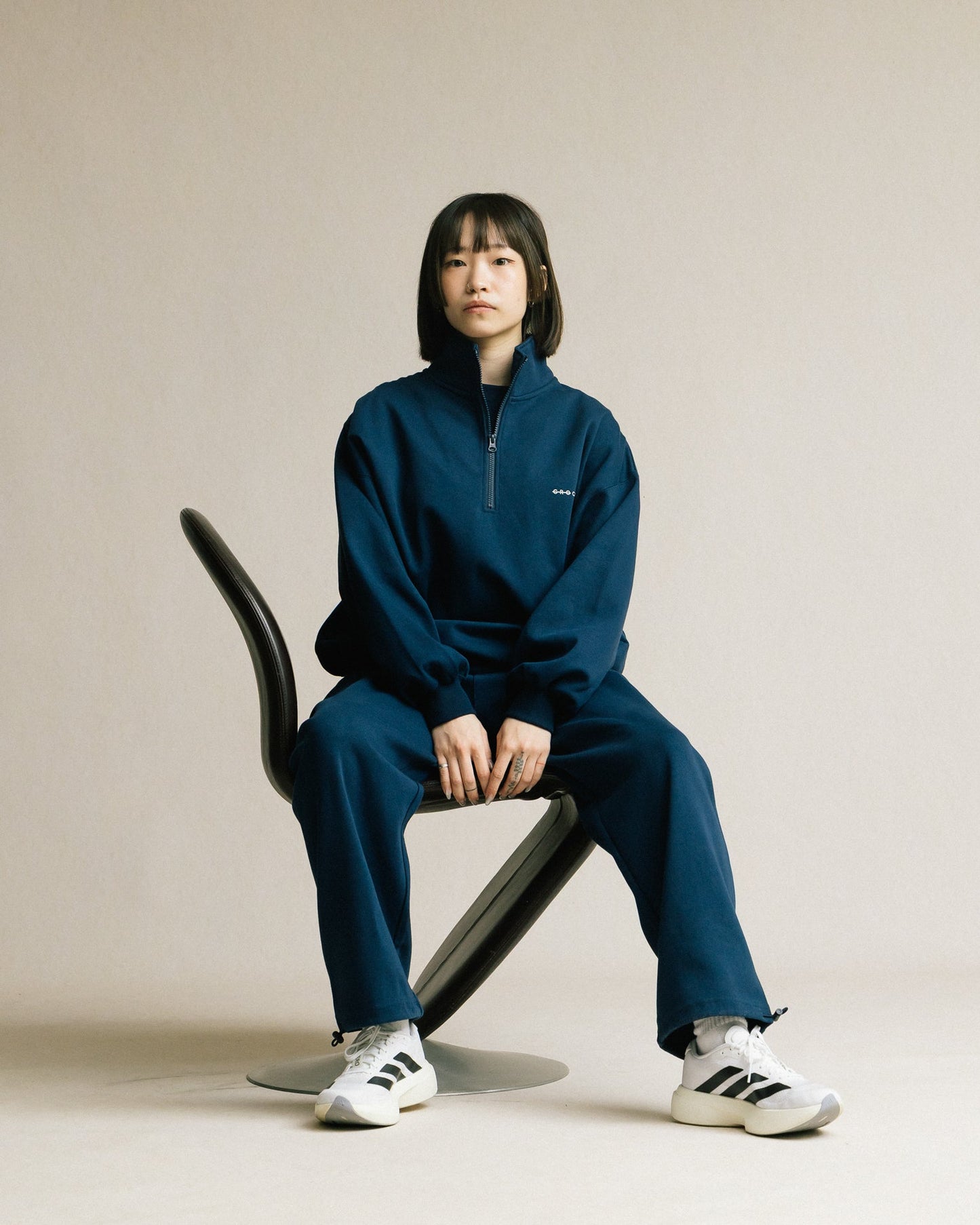 GROCERY BASIC SWEATPANTS/ NAVY - GROGROCERY