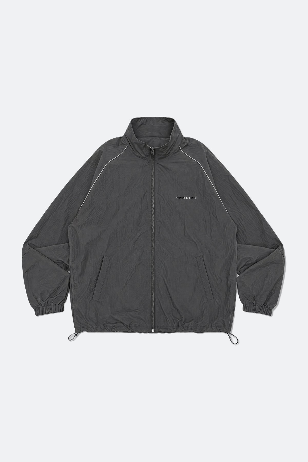 GROCERY BASIC TRACK JACKET/ CHARCOAL - GROGROCERY