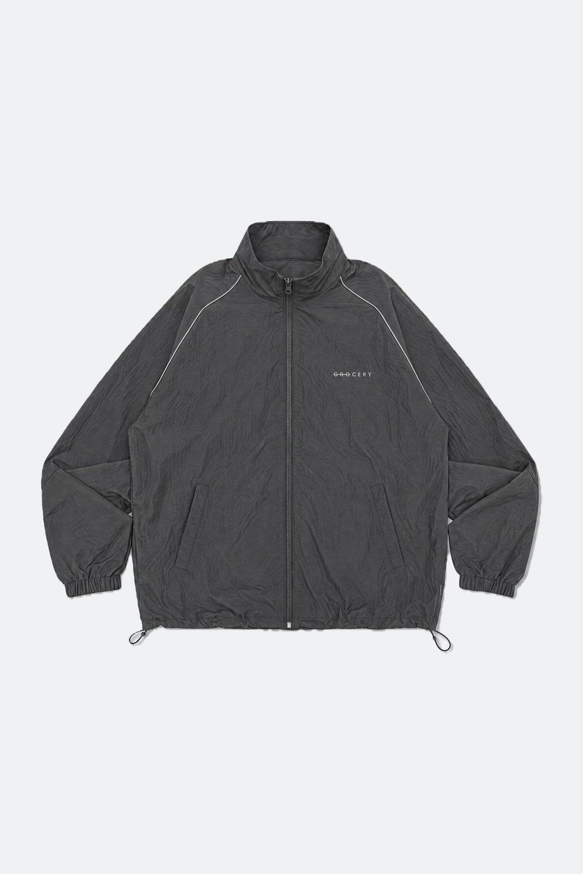 GROCERY BASIC TRACK JACKET/ CHARCOAL - GROGROCERY