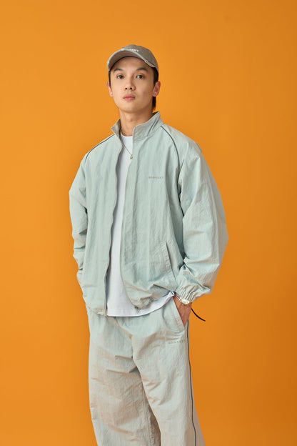 GROCERY BASIC TRACK JACKET/ ICE BLUE - GROGROCERY