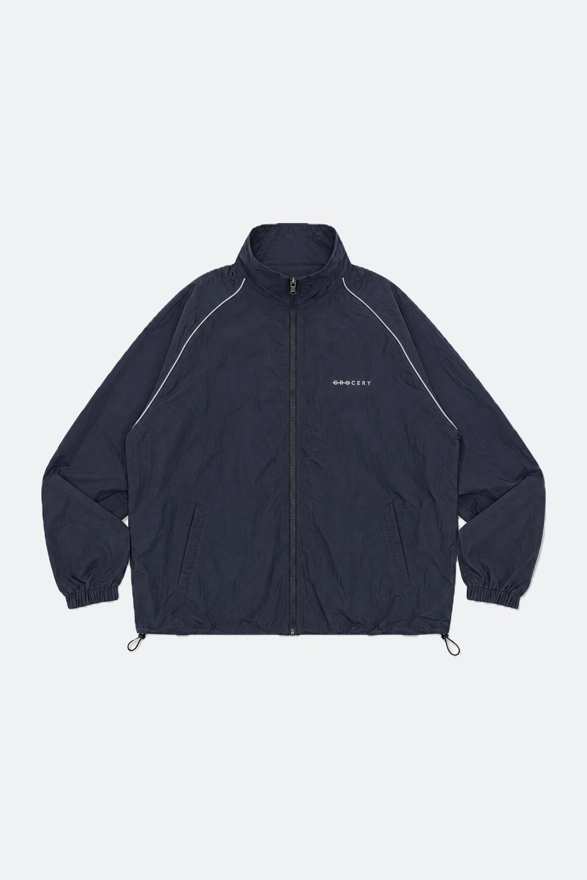 GROCERY BASIC TRACK JACKET/ NAVY - GROGROCERY