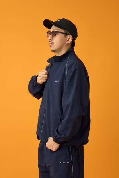 GROCERY BASIC TRACK JACKET/ NAVY - GROGROCERY
