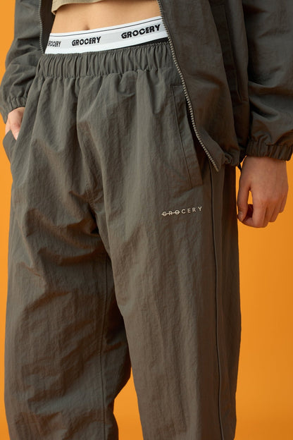 GROCERY BASIC TRACK PANTS/ CHARCOAL - GROGROCERY