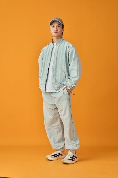 GROCERY BASIC TRACK PANTS/ ICE BLUE - GROGROCERY