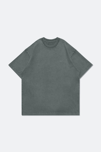 GROCERY BASIC WASHED BOXY TEE/ GREY - GROGROCERY