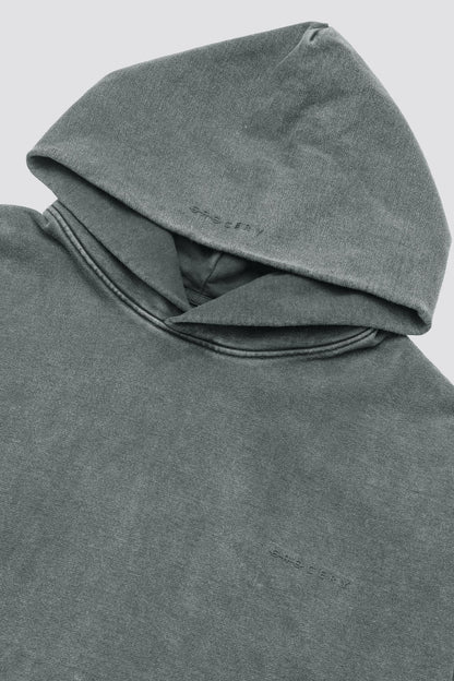 GROCERY BASIC WASHED HOODIE/ GREY - GROGROCERY