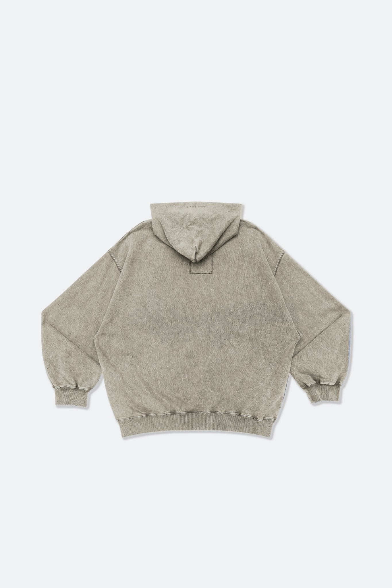 GROCERY BASIC WASHED HOODIE/ GREY OLIVE - GROGROCERY