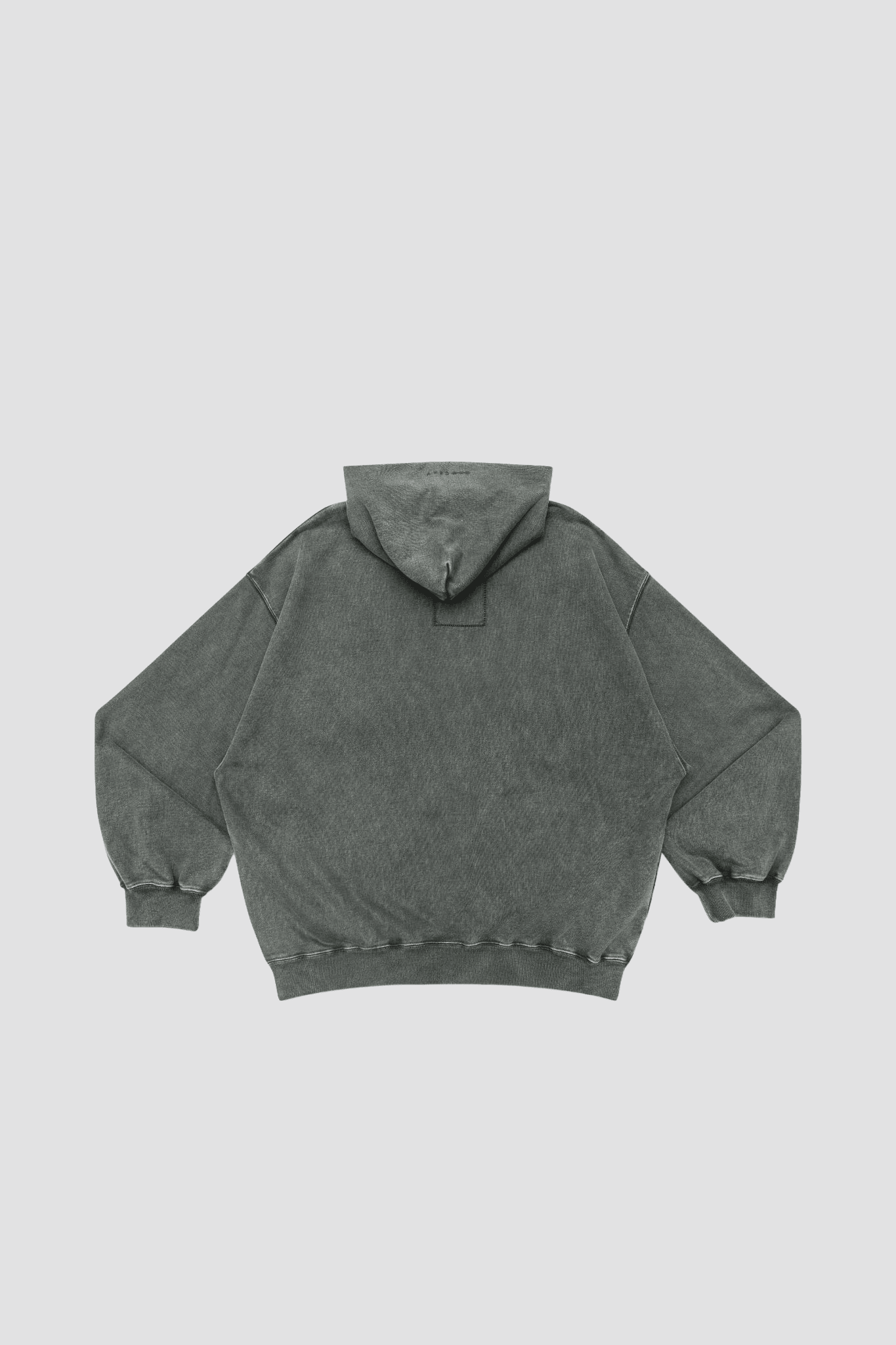 GROCERY BASIC WASHED HOODIE/ HUNTER GREEN - GROGROCERY