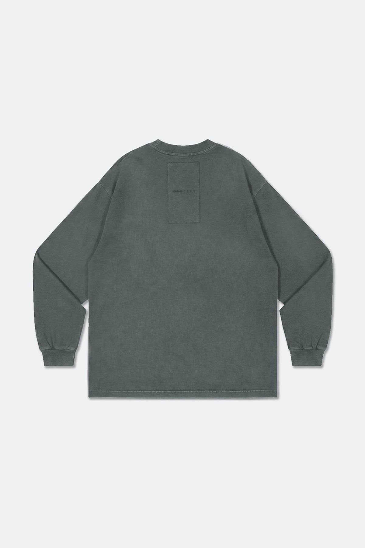 GROCERY BASIC WASHED LONG TOP/ GREY - GROGROCERY