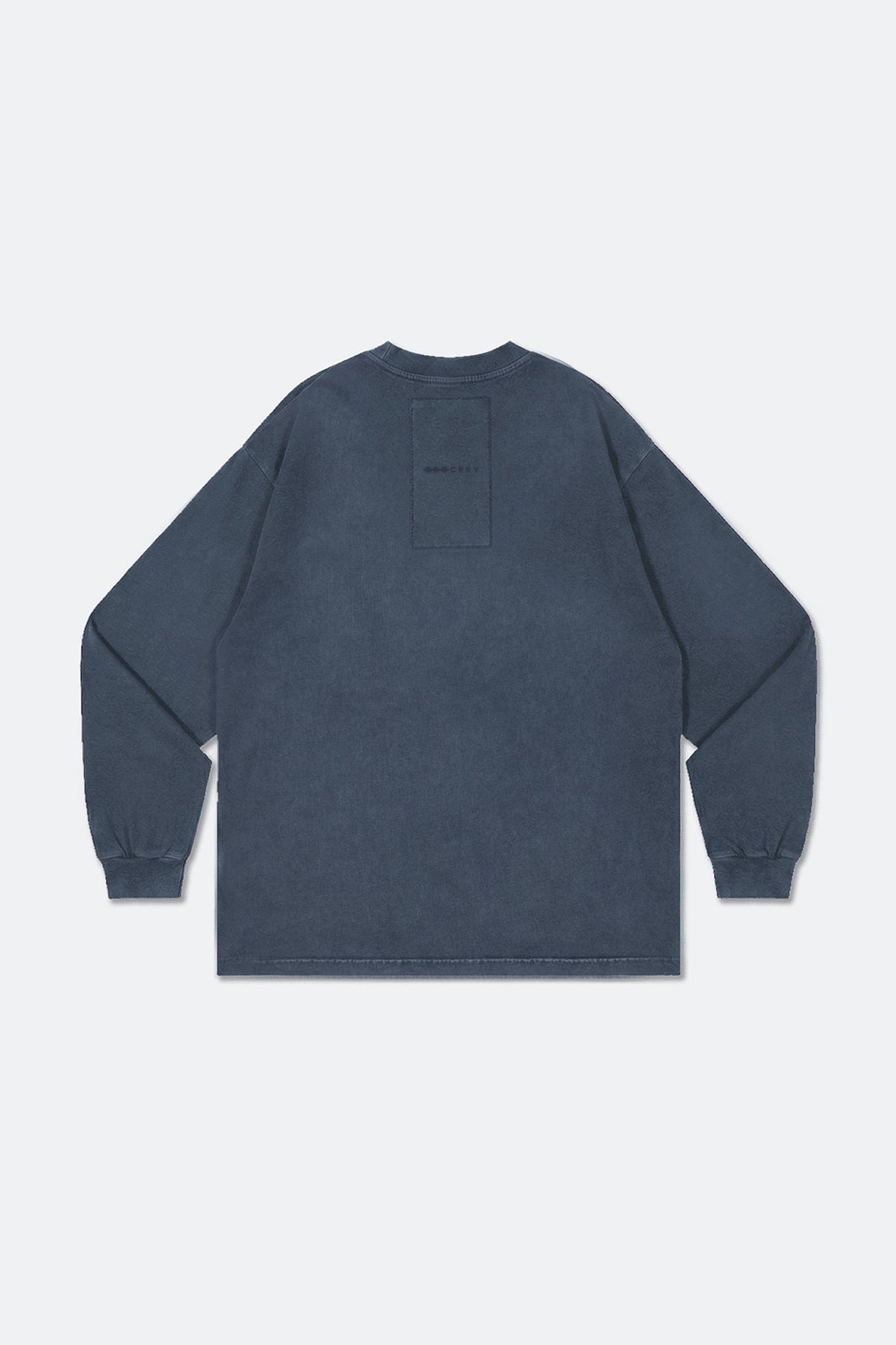 GROCERY BASIC WASHED LONG TOP/ NAVY - GROGROCERY