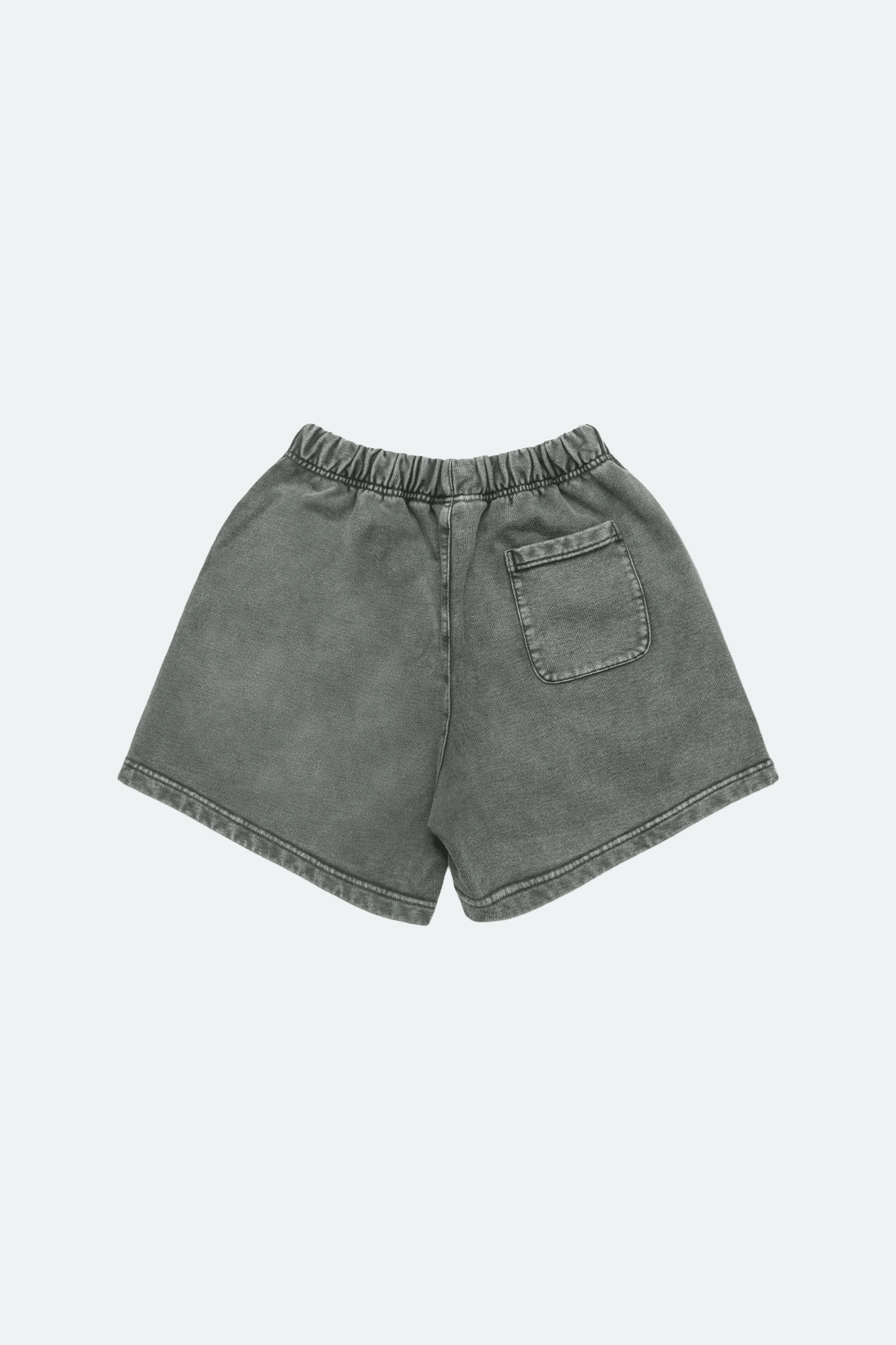 GROCERY BASIC WASHED SWEAT SHORTS/ HUNTER GREEN - GROGROCERY