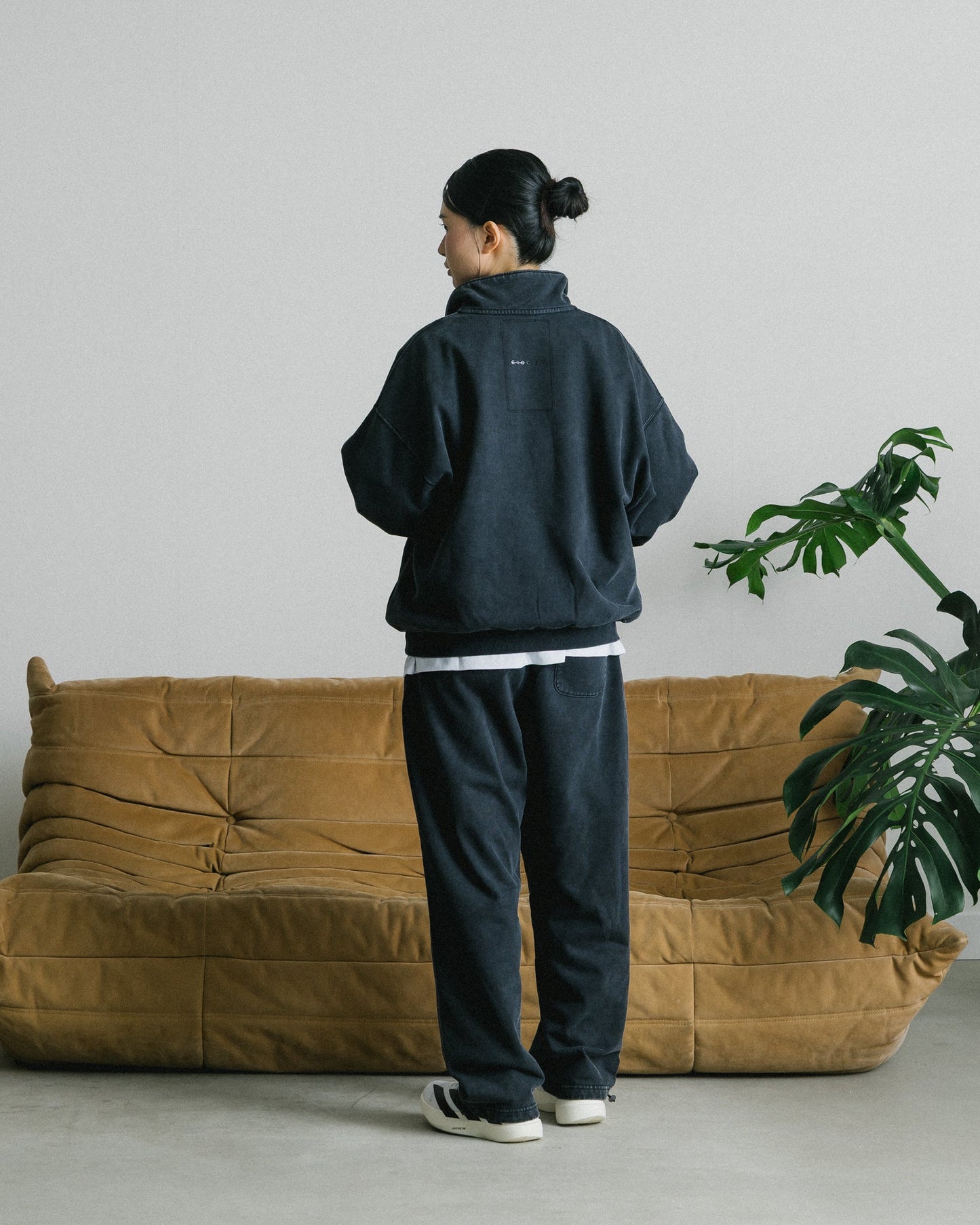 GROCERY BASIC WASHED SWEATPANTS/ BLACK - GROGROCERY