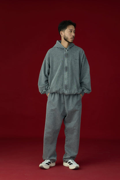 GROCERY BASIC WASHED SWEATPANTS/ GREY - GROGROCERY