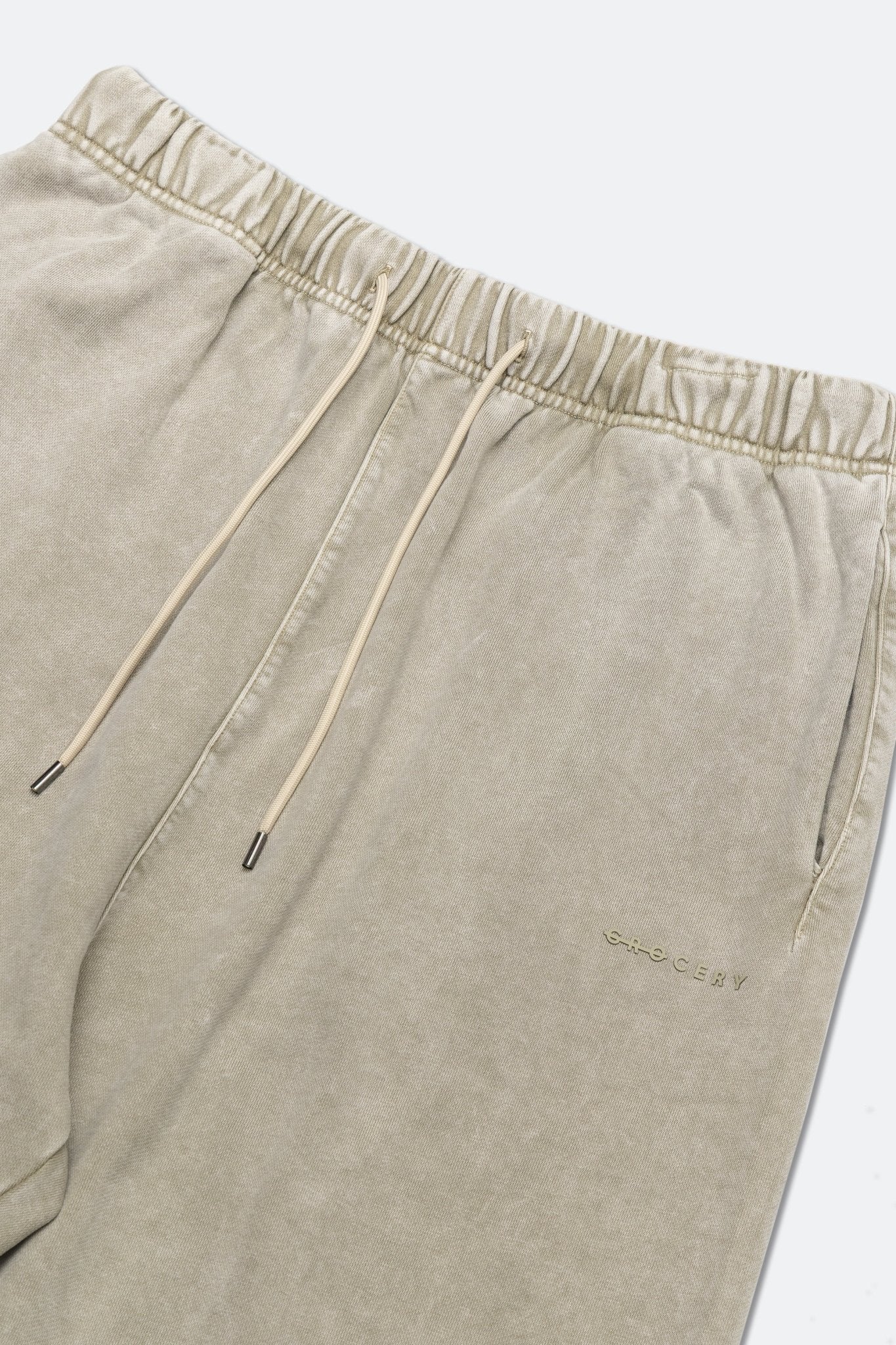 GROCERY BASIC WASHED SWEATPANTS/ GREY OLIVE - GROGROCERY