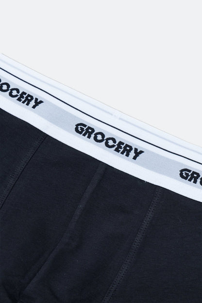 GROCERY BOXER BRIEF 3 - PACK/ BLACK - GROGROCERY