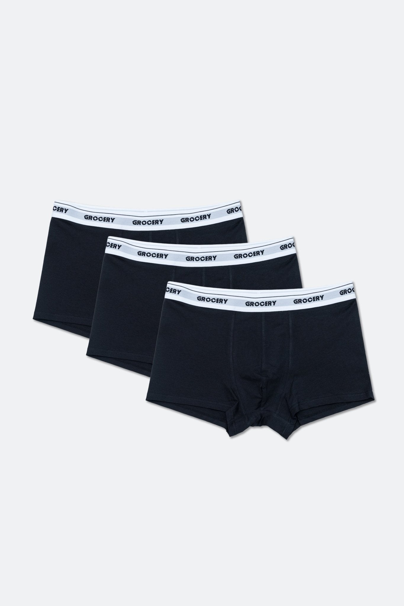 GROCERY BOXER BRIEF 3 - PACK/ BLACK - GROGROCERY