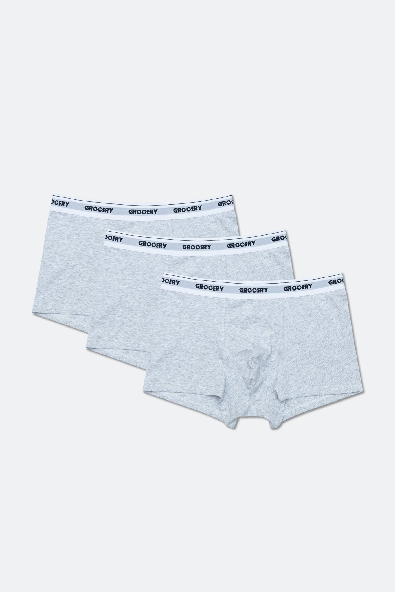 GROCERY BOXER BRIEF 3 - PACK/ GREY - GROGROCERY
