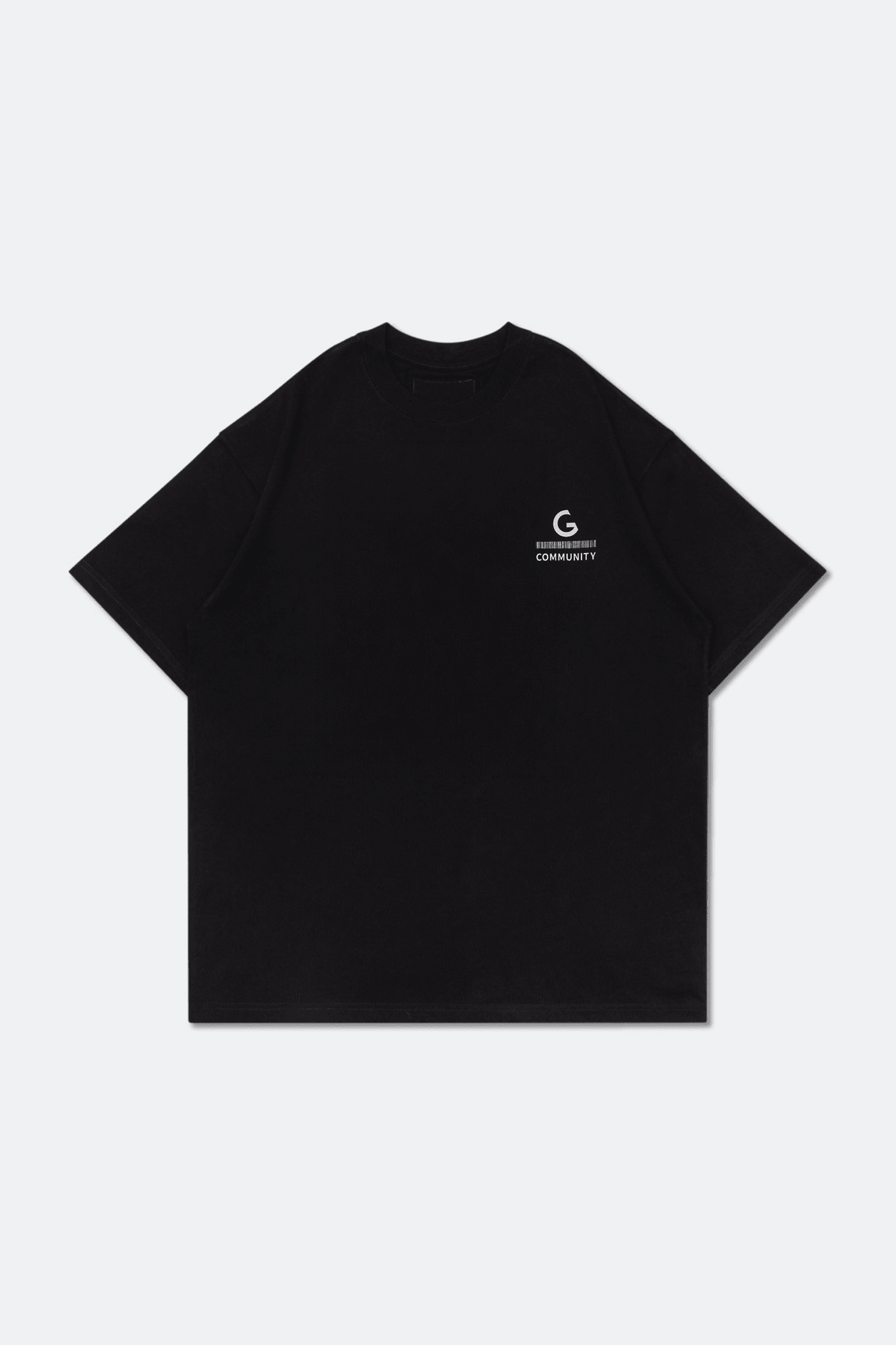 GROCERY CHINESE CALLIGRAPHY INVOICE TEE/ BLACK - GROGROCERY