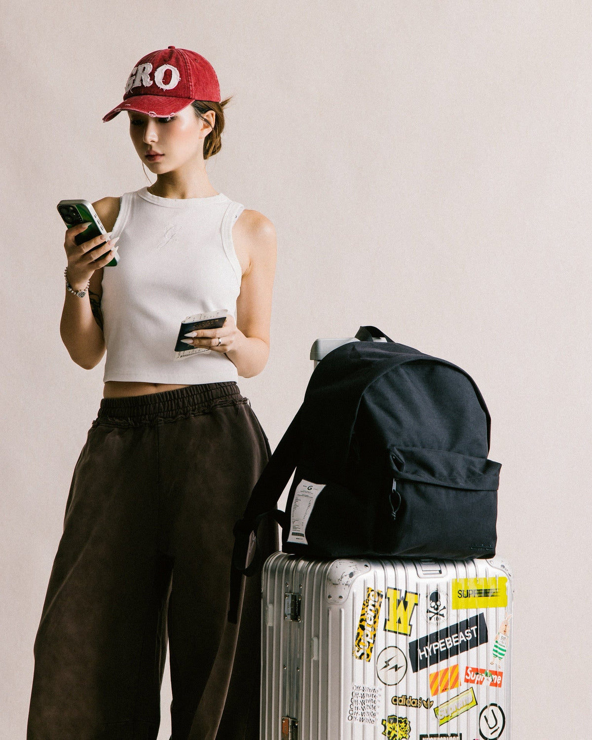 GROCERY CORDURA 22L DAYPACK/ BLACK - GROGROCERY