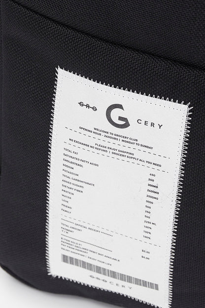 GROCERY CORDURA 22L DAYPACK/ BLACK - GROGROCERY