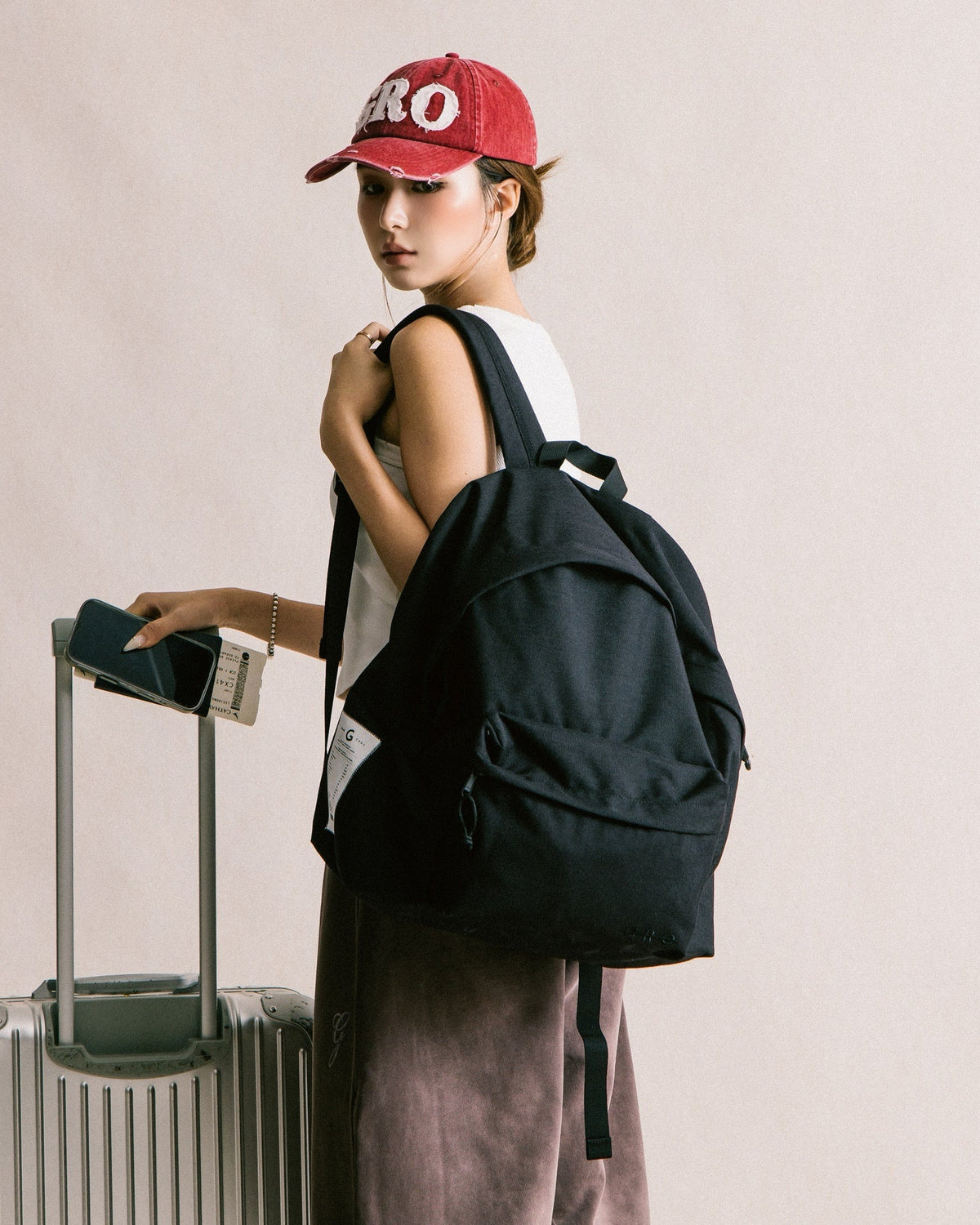GROCERY CORDURA 22L DAYPACK/ BLACK - GROGROCERY
