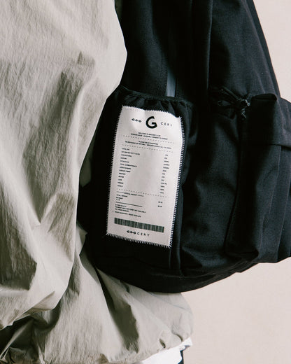 GROCERY CORDURA 32L DOUBLE POCKET DAYPACK/ BLACK - GROGROCERY