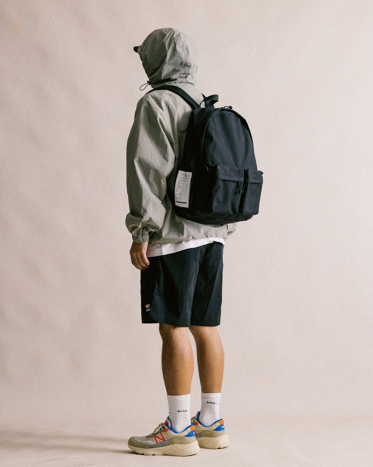 GROCERY CORDURA 32L DOUBLE POCKET DAYPACK/ BLACK - GROGROCERY