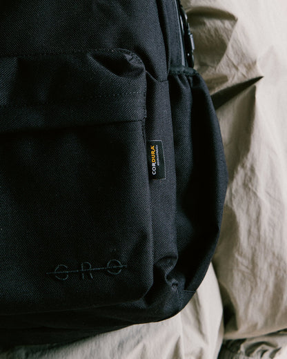GROCERY CORDURA 32L DOUBLE POCKET DAYPACK/ BLACK - GROGROCERY