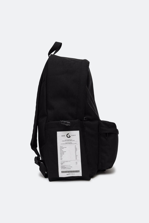 GROCERY CORDURA 32L DOUBLE POCKET DAYPACK/ BLACK - GROGROCERY