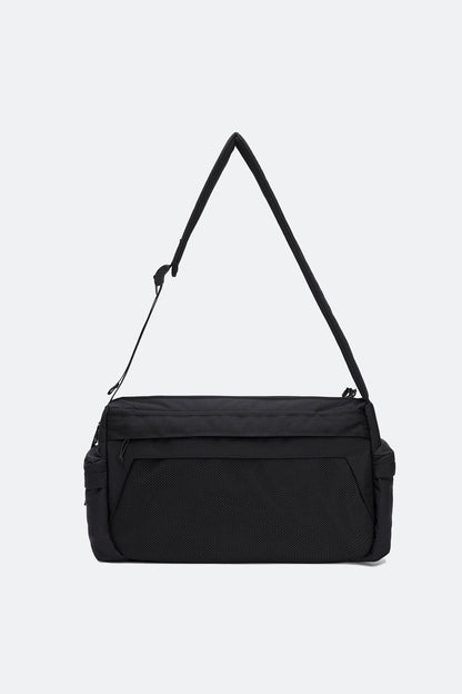 GROCERY CORDURA MULTI POCKET MESSENGER BAG/ BLACK - GROGROCERY