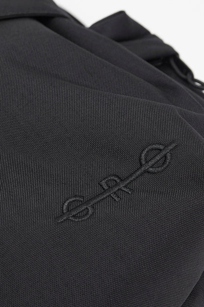 GROCERY CORDURA MULTI POCKET MESSENGER BAG/ BLACK - GROGROCERY