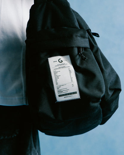 GROCERY CORDURA MULTI POCKET MESSENGER BAG/ BLACK - GROGROCERY